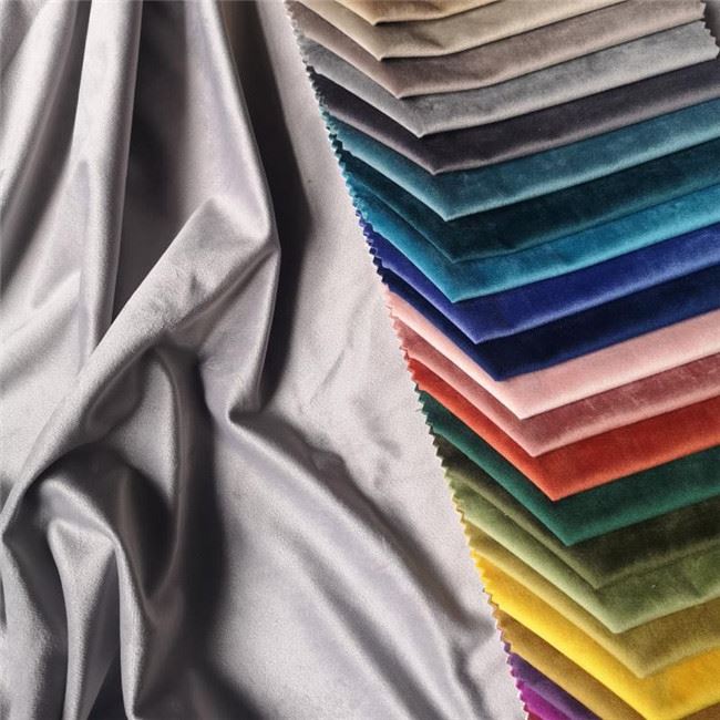 curtain velvet fabric