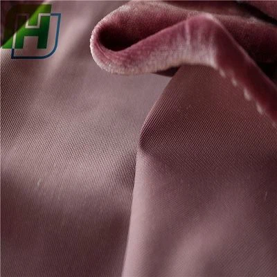 back crushed velvet for curtain 400