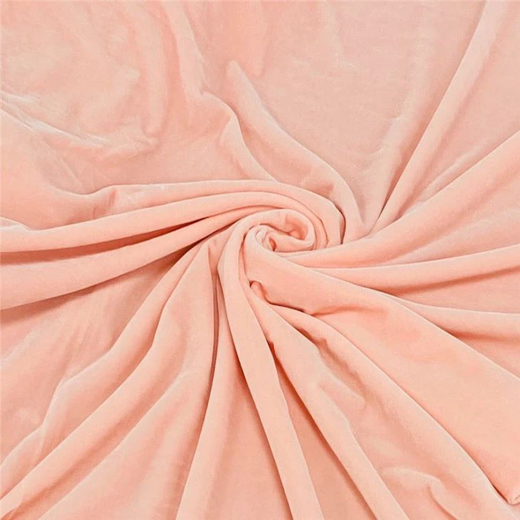 Pink Velour Fabric