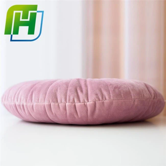 Round Velvet Cushion