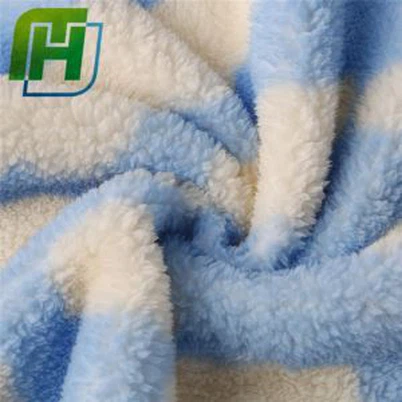 בד צמר אלמוגים מודפס