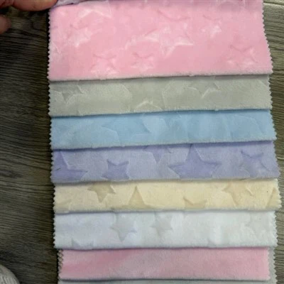 בד קטיפה קצר סופר רך מובלט